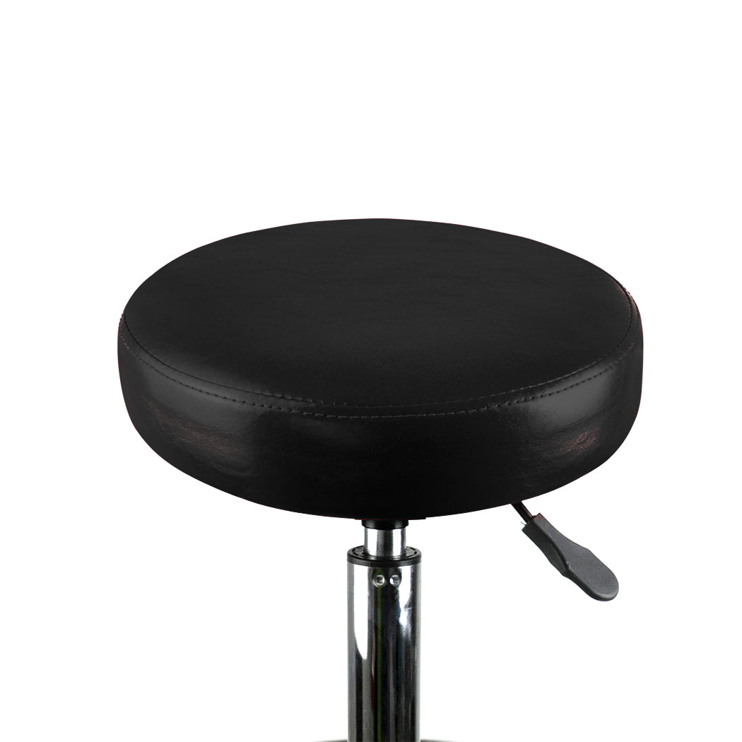 Levede Salon Stool Swivel Bar Stools Black-2018816718717194243