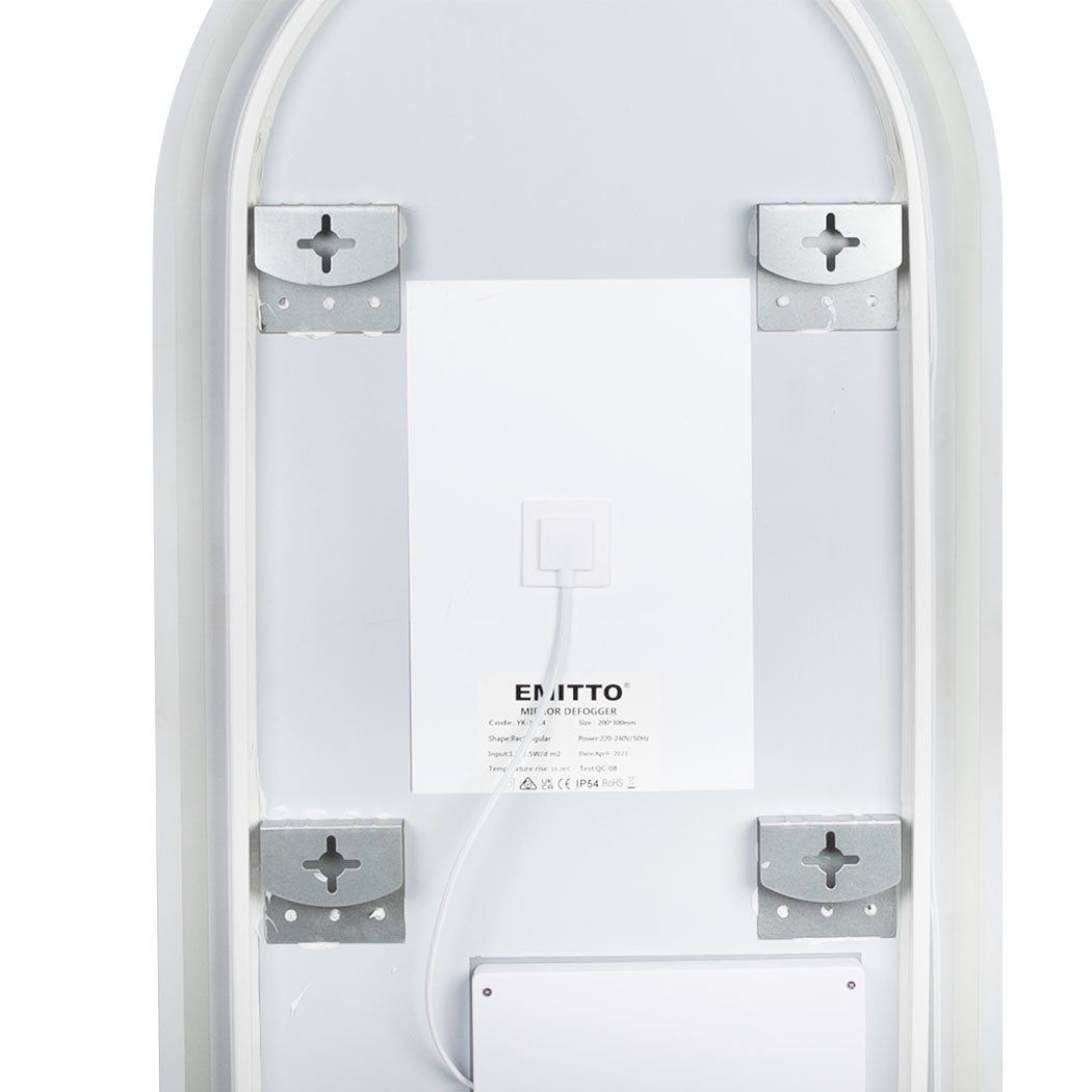 EMITTO Arch Wall Mirror LED Lighted 60*100cm 60x100-2018816864171462659