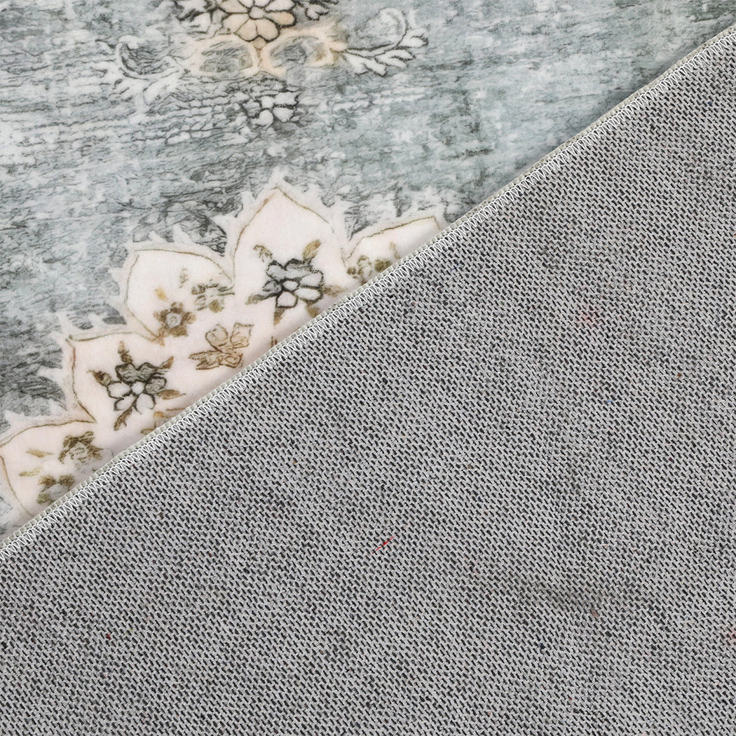 Marlow Floor Rug Short Pile Washable Vintage Carpet Soft Plush Non Slip 200x290-2006732848425472003