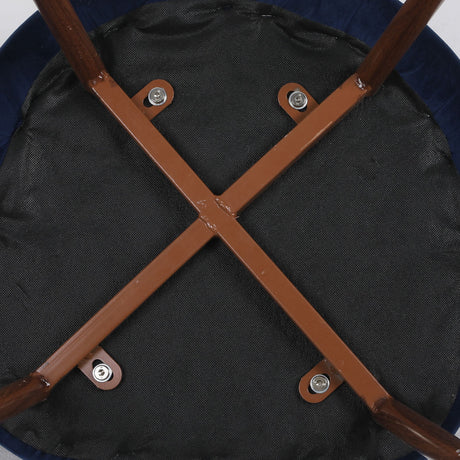 Levede 2x Dining Chairs Seat French Navy-1954802979894857731