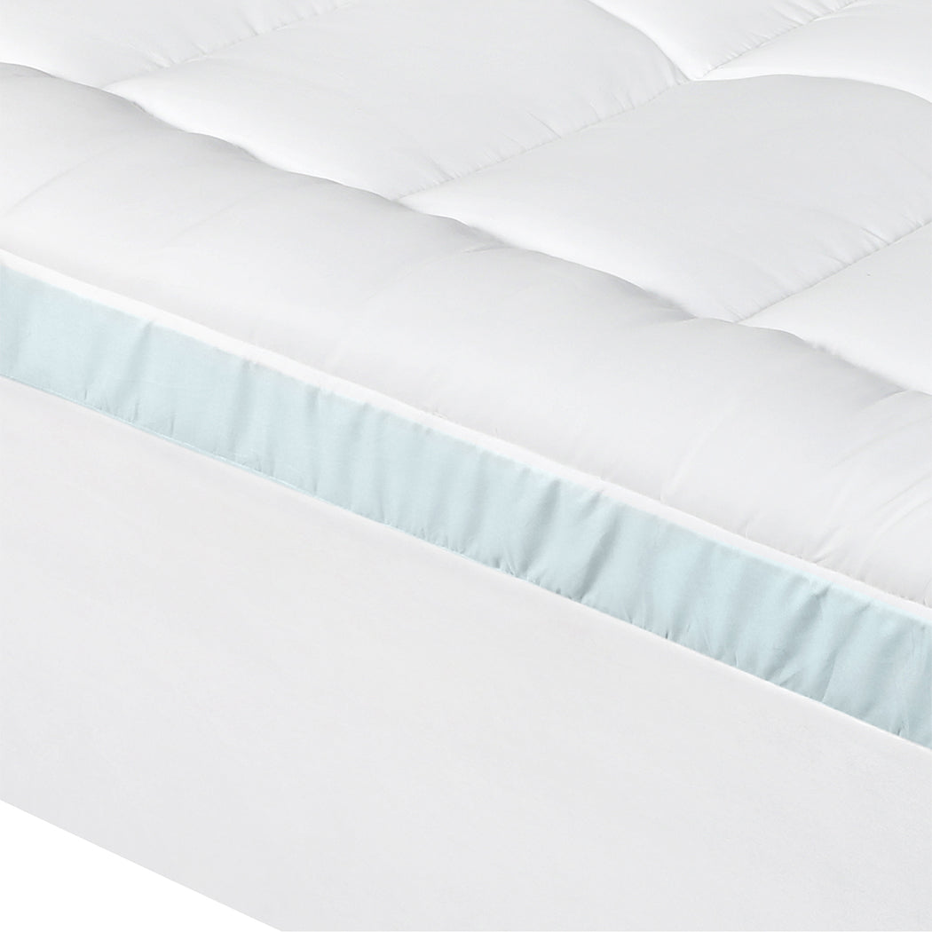 Dreamz Gel Memory Foam Mattress Topper 8cm Queen Size-2006733414463574019