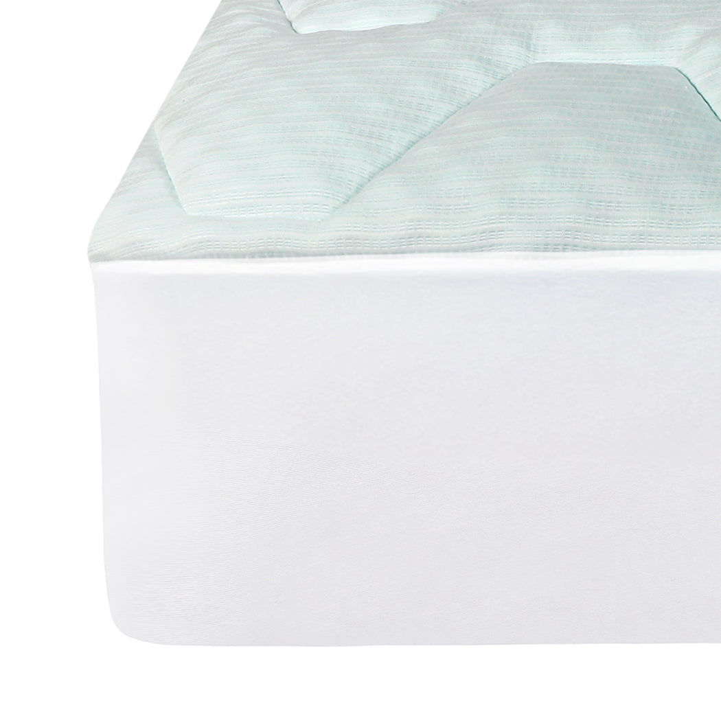 Dreamz Mattress Topper Pillowtop Cover Protector Single-2006733413800873987