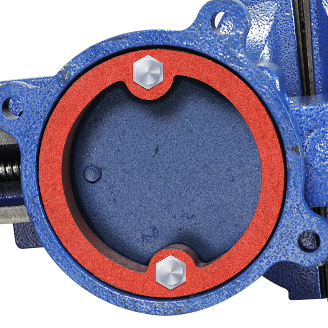 Traderight 8" Bench Vice Anvil Swivel 200mm-1954802735572455427