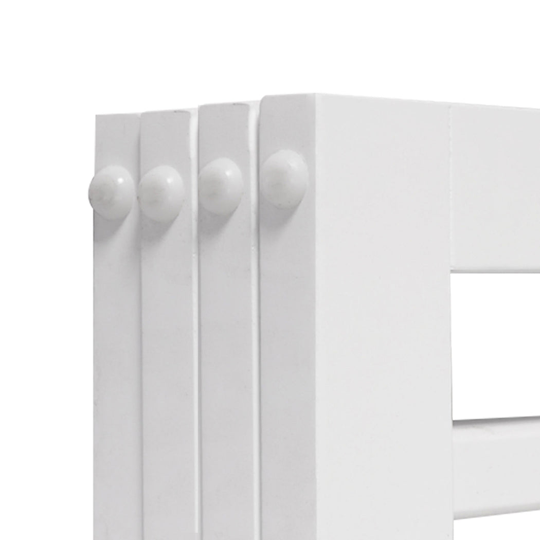 PaWz Wooden Pet Gate Dog Fence Safety White-2006732982756446212