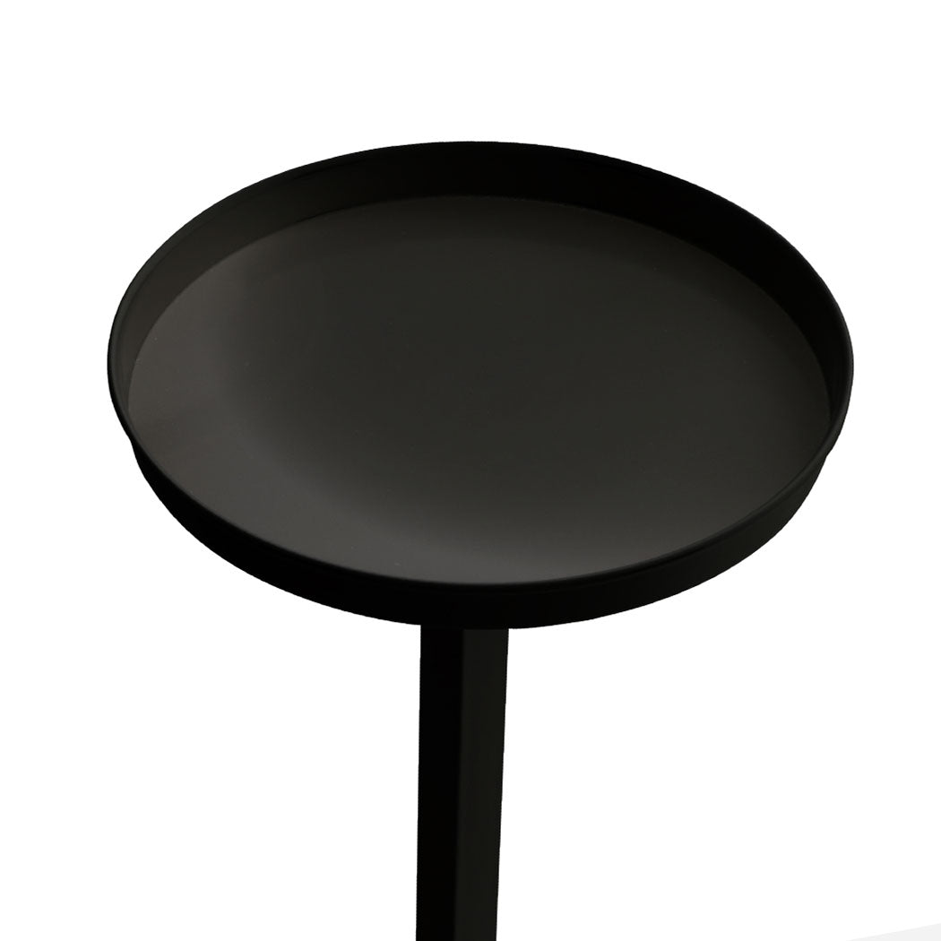 Levede Plant Stand Outdoor Indoor Flower Black Large-2018816769917063172