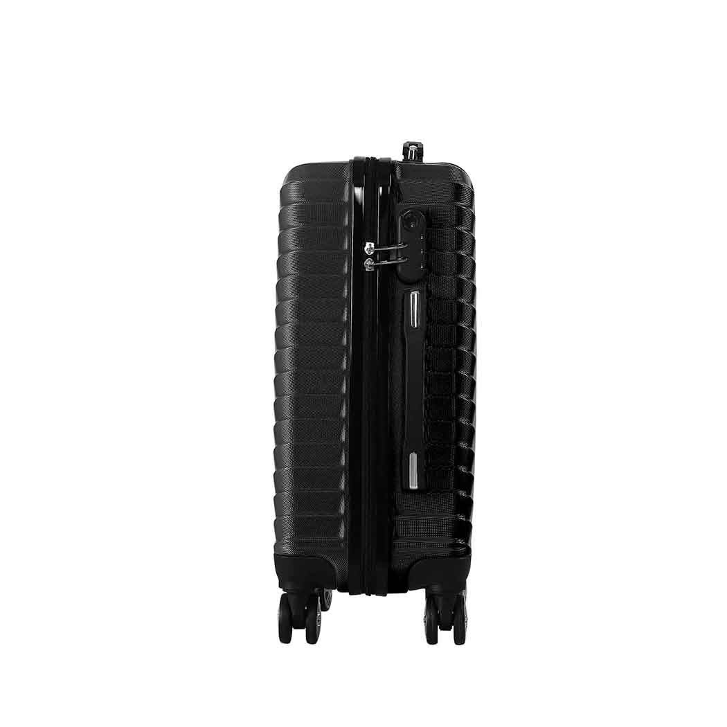 Slimbridge 20" Carry On Travel Luggage Black 20 inch-2018816689810051076