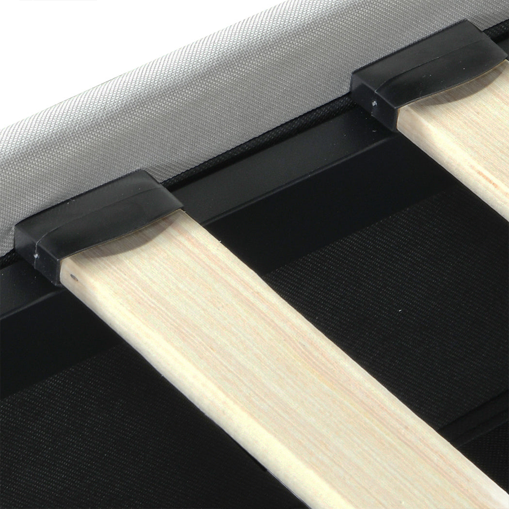 Levede Queen Bed Frame Tufted 4 Drawer-2006733226000912388