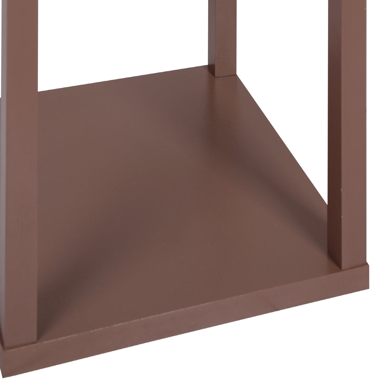 EMITTO LED Floor Lamp with Storage Shelf Brown-2006733078239776772