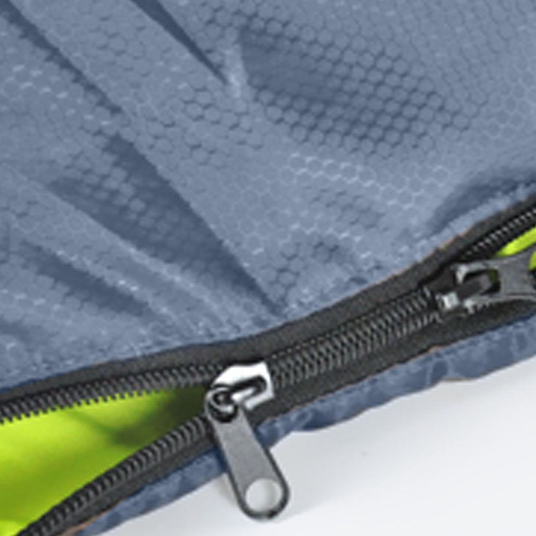 Mountview Double Sleeping Bag Bags Outdoor Grey-2006732918839447556