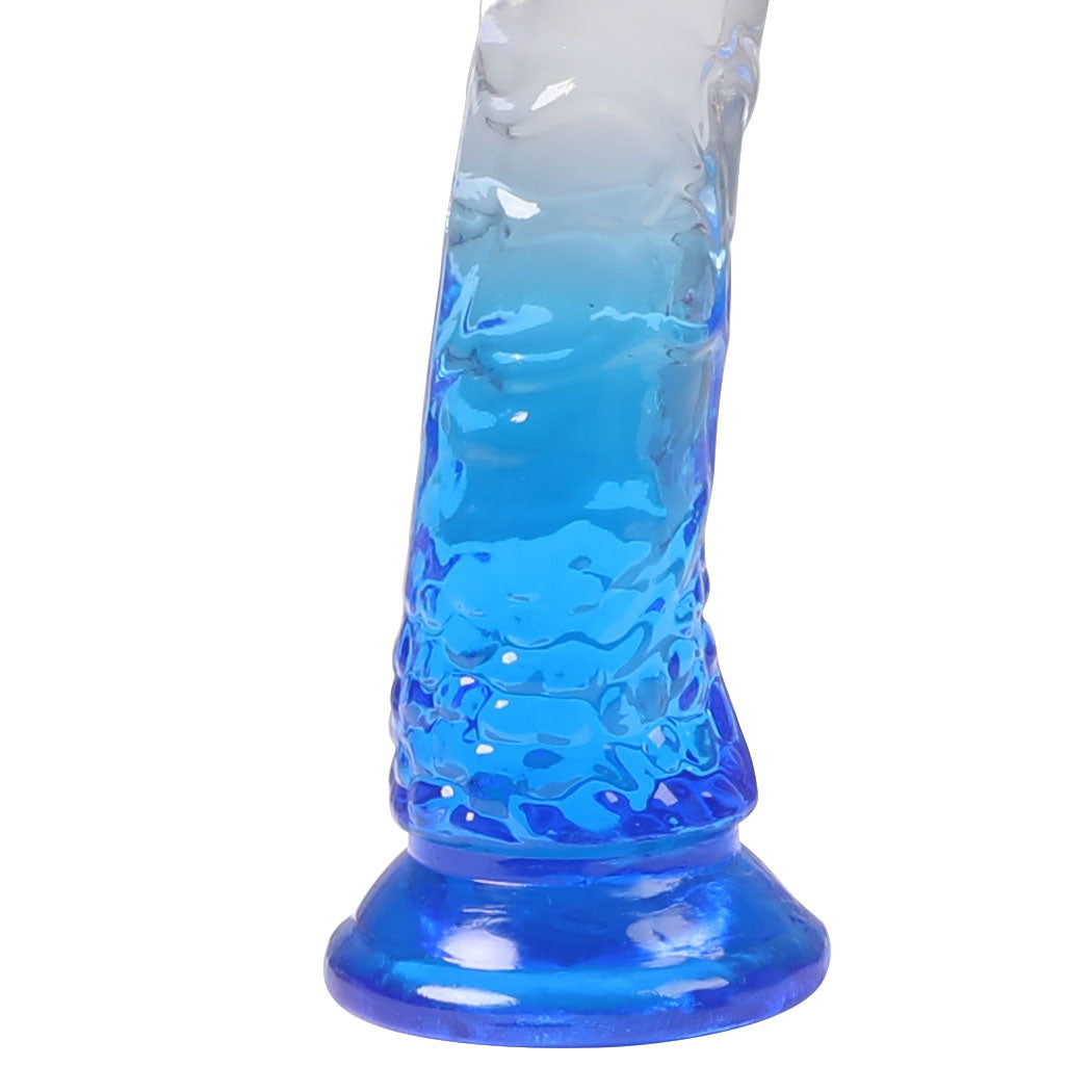Urway Dildo Dong Realistic Penis Cock Blue 20cm-2018816616942407684
