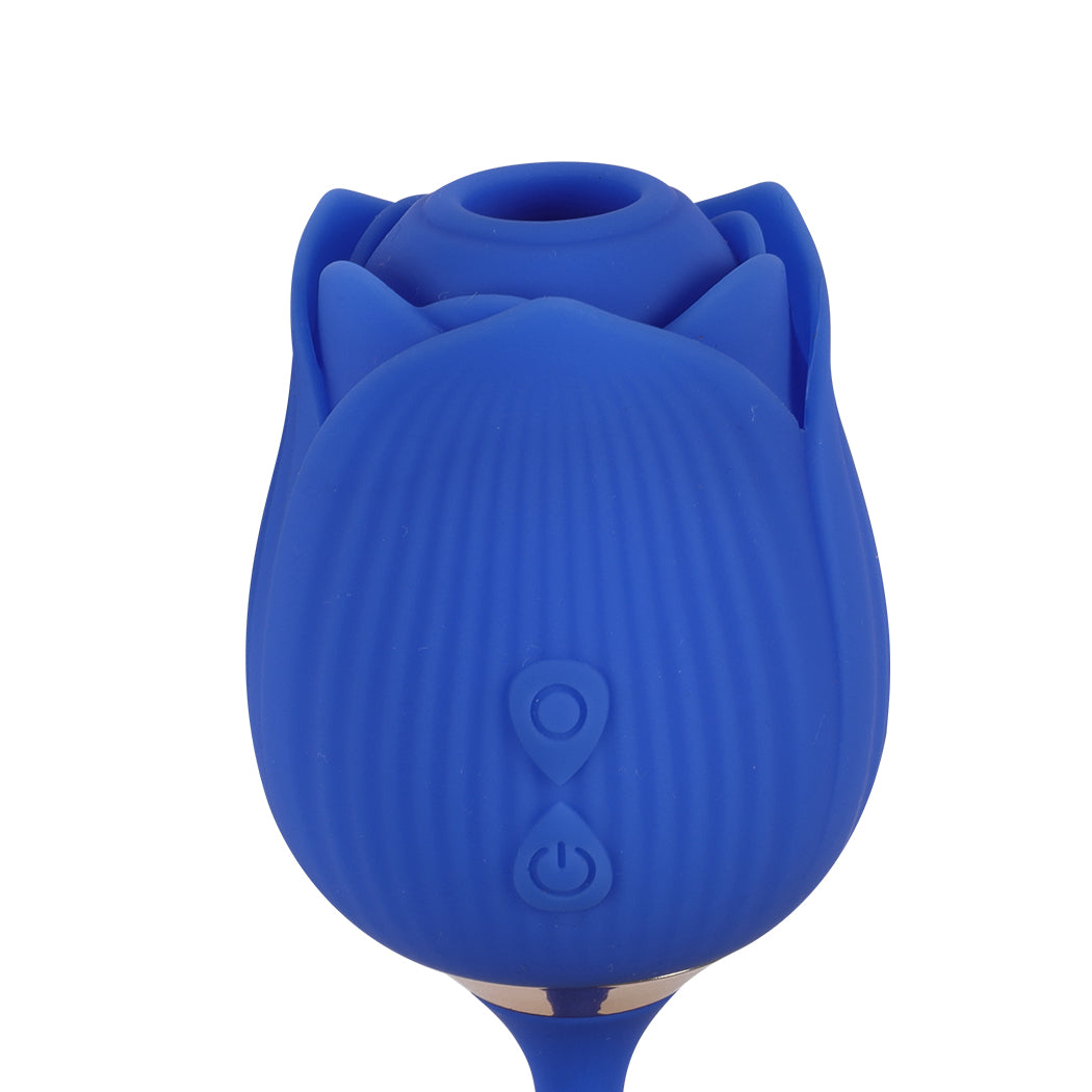 Urway Rose Vibrator Sucking Thrusting Blue-2006732911742685188