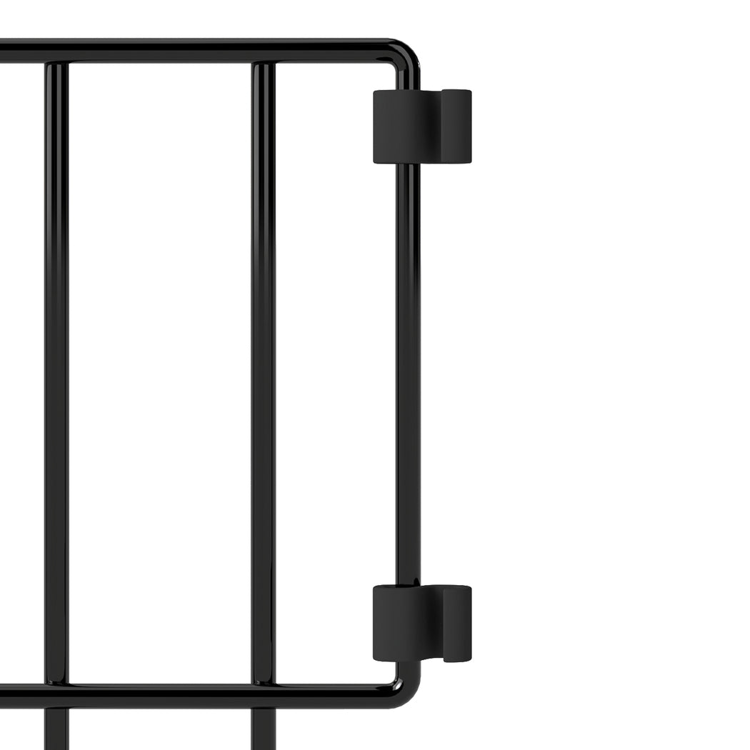 Mountview 10 Pcs Garden Fence Border Rustproof Metal-2006733422592135172