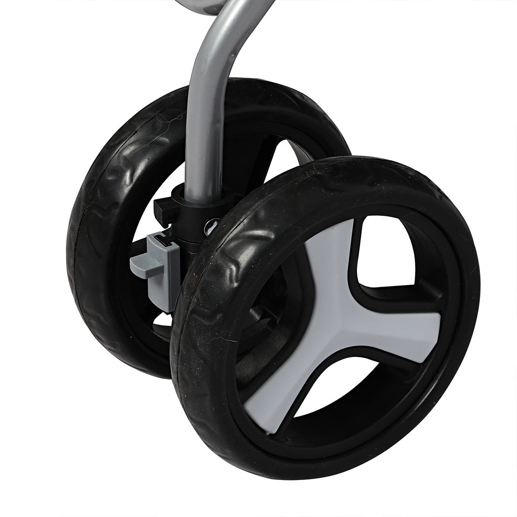 PaWz Pet Stroller 2-Tier Dog Cat Carrier Foldable-2018816880445362180