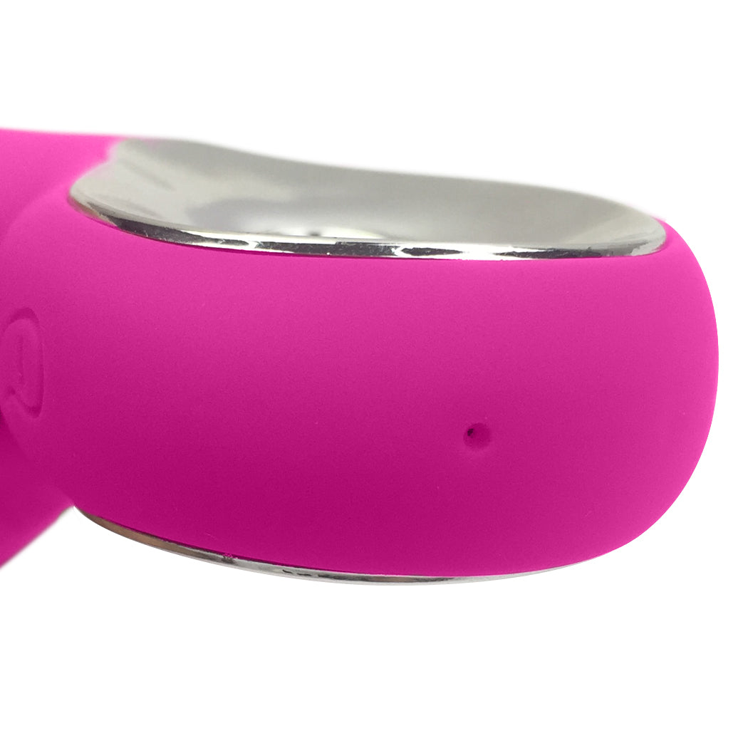 Urway Rabbit Vibrator USB Rechargeable Pink-2006733039736066052