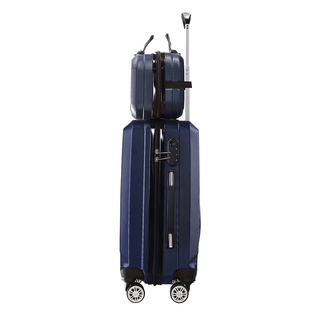 Slimbridge 2pcs 20"Travel Luggage Set Novy-2006733062494359556