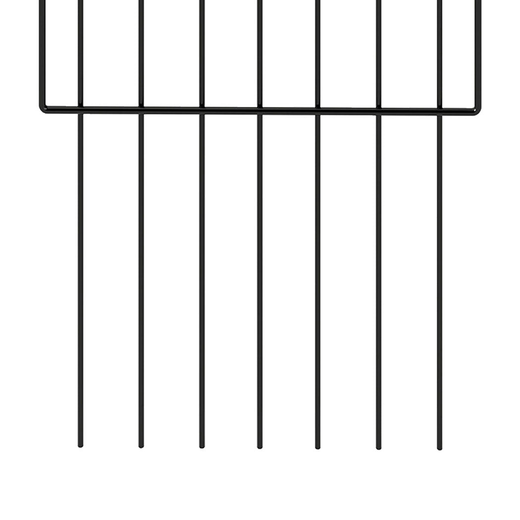 Mountview 25 Pcs Garden Fence Border Rustproof Metal-2006733422801850372