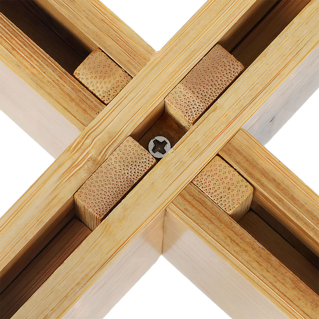 Levede Bamboo Adjustable Plant Stand Indoor Outdoor-2006732768645615620