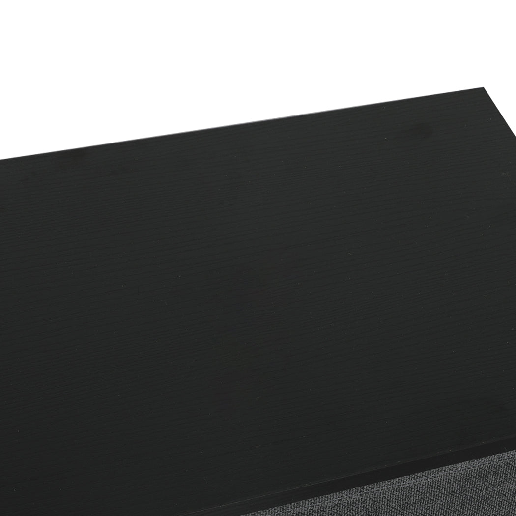 Levede Storage Cabinet Tower Chest Dark Grey-2006733272687710212