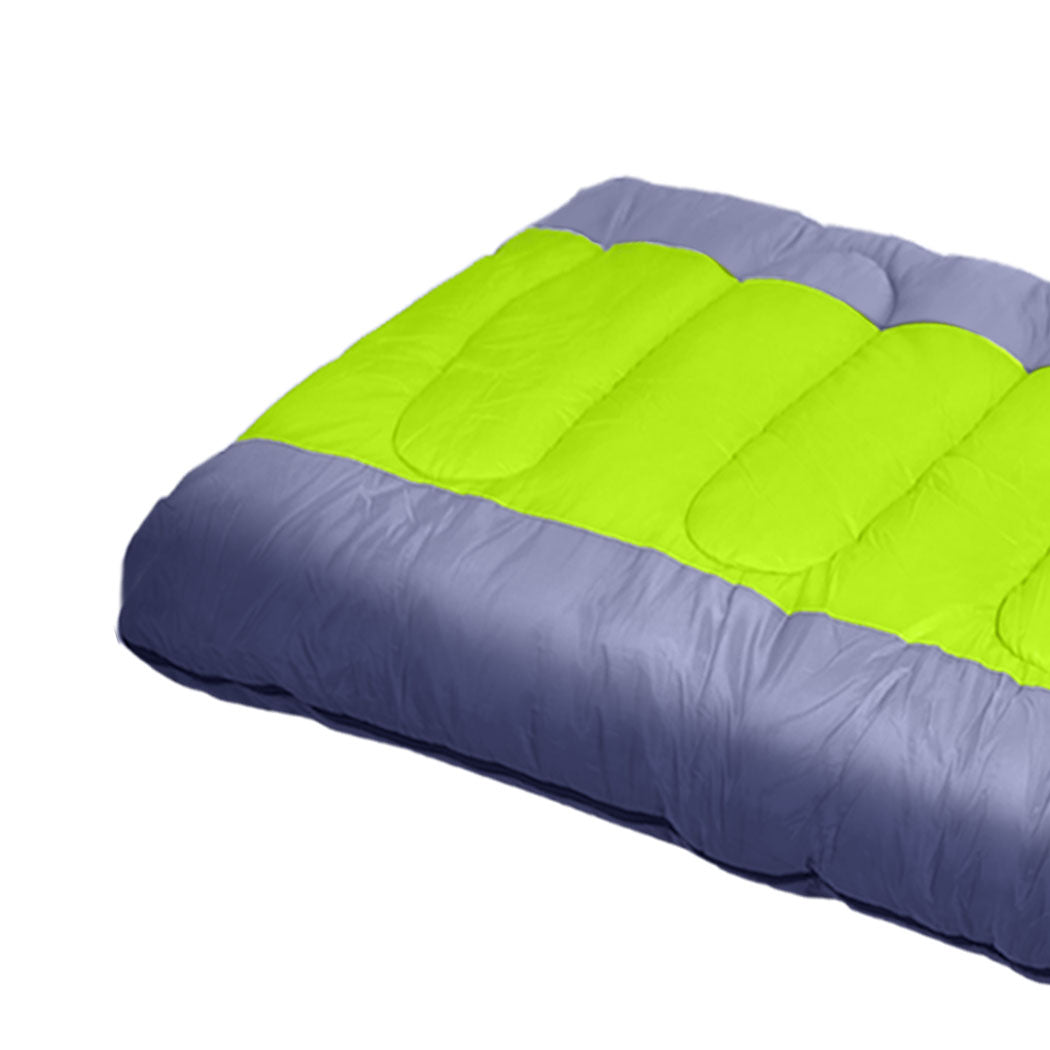 Mountview Sleeping Bag Outdoor Camping Grey-2006732919342764036