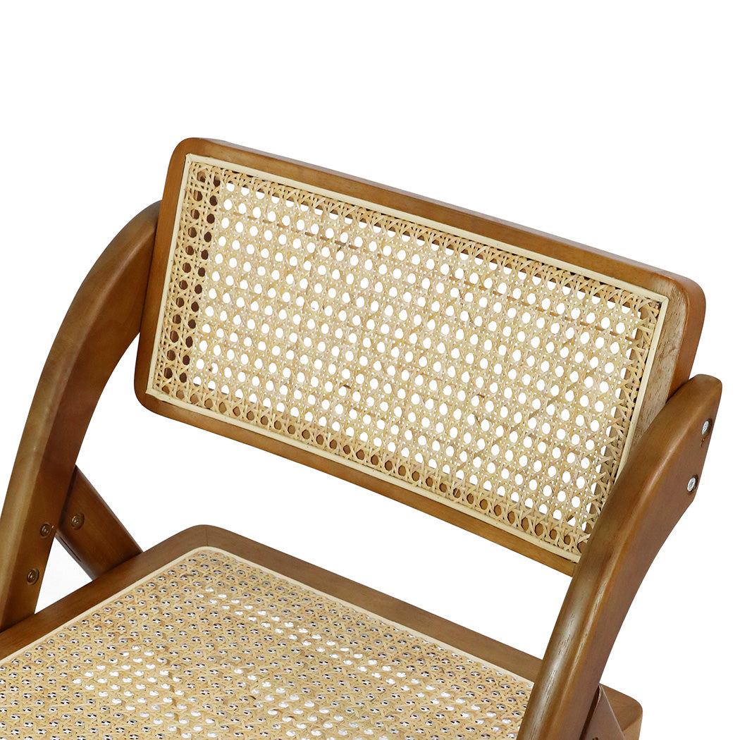 Levede 8X Foldable Rattan Dining Chairs-2006732727235252228