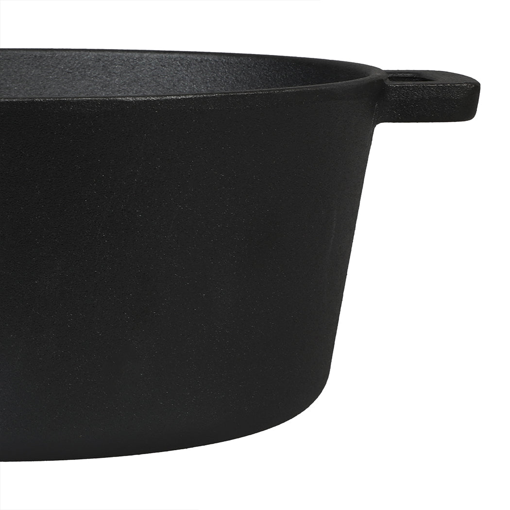 Toque 5.84L Double Dutch Oven 2 in 1 Cast Iron Pan-2011971112459702276
