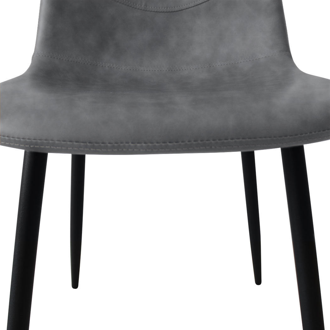 Levede 8x Dining Chairs Kitchen Eames-2006732724475400196
