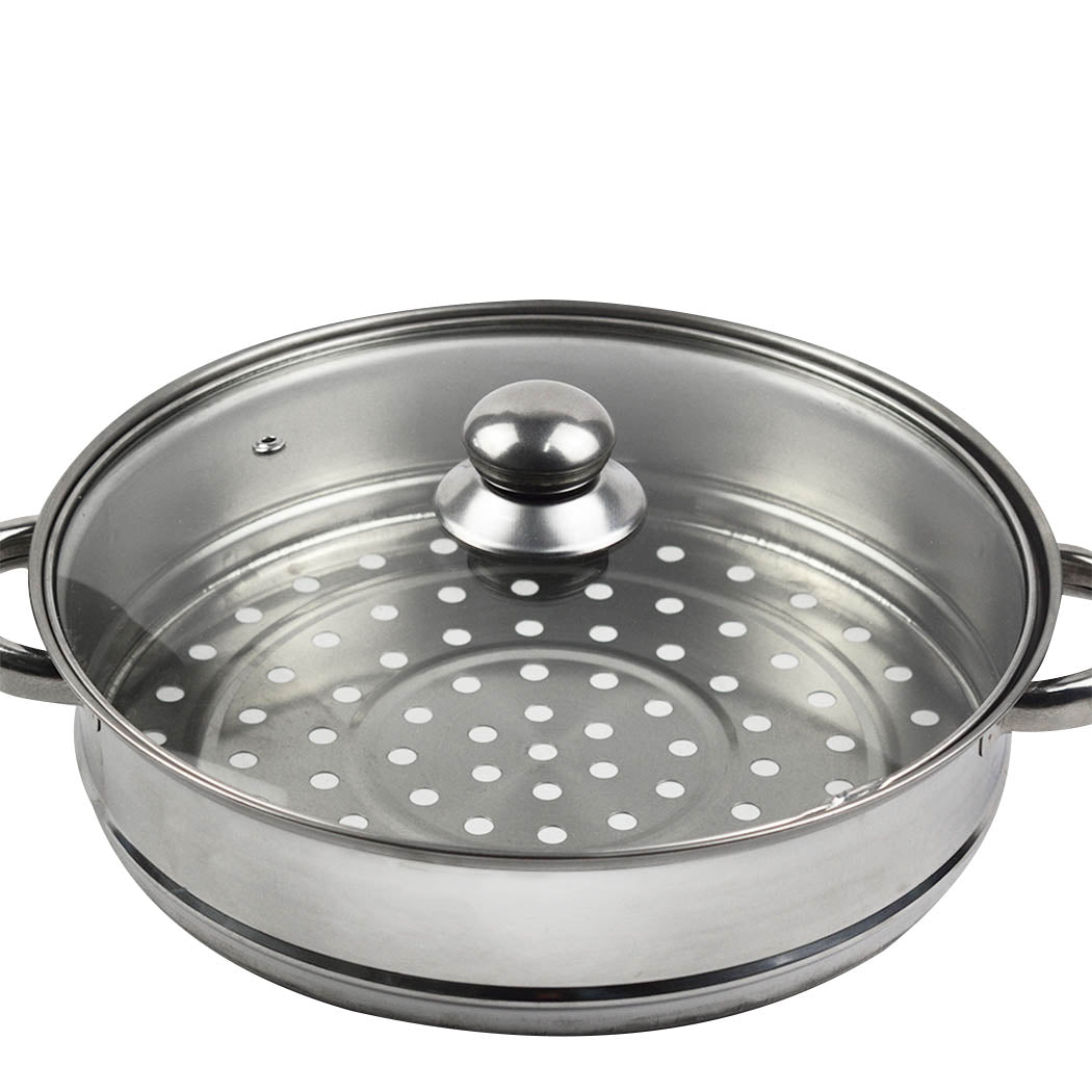 TOQUE Stainless Steel Steamer Meat Vegetable-2006733057989677060