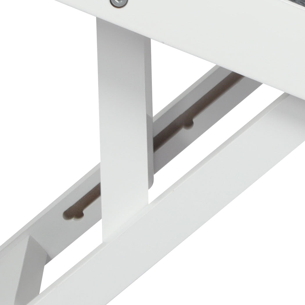 PaWz Adjustable Dog Ramp Height Stair White-2006732982412513284