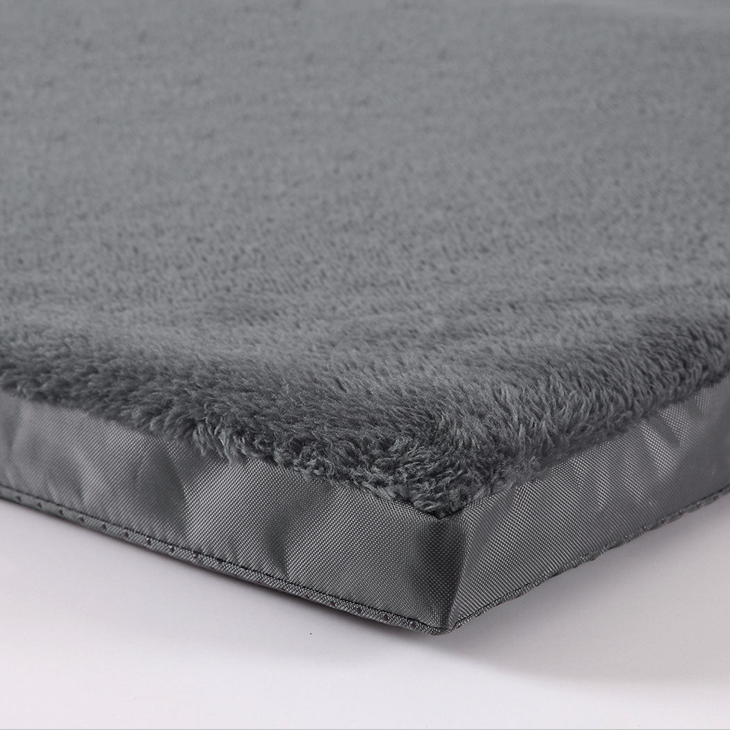 PaWz Pet Bed Foldable Dog Puppy Beds Grey Medium-2018816645446897668