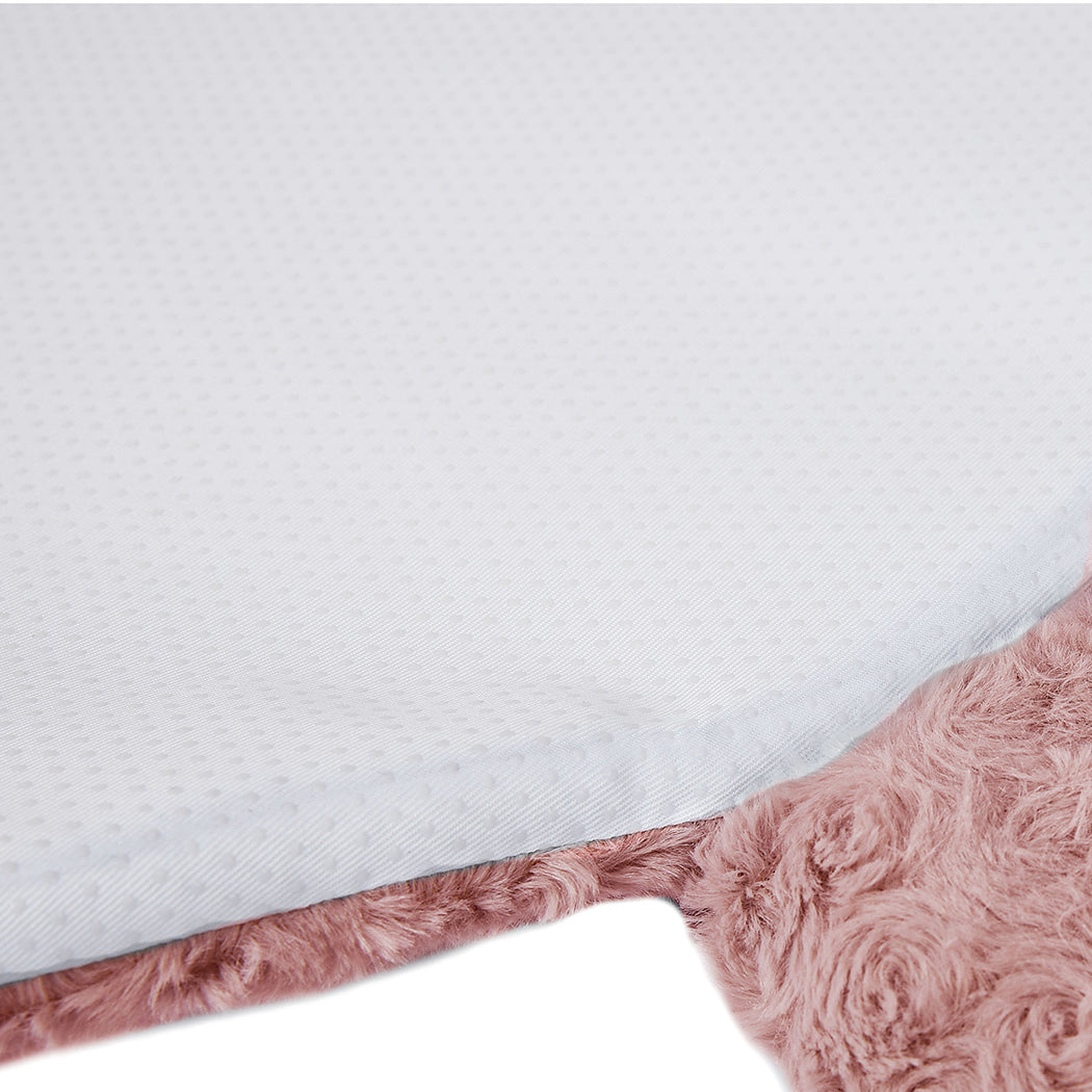 PaWz Pet Bed Cat Calming Beds Dog Squeaky L Pink Large-2018816685234065412