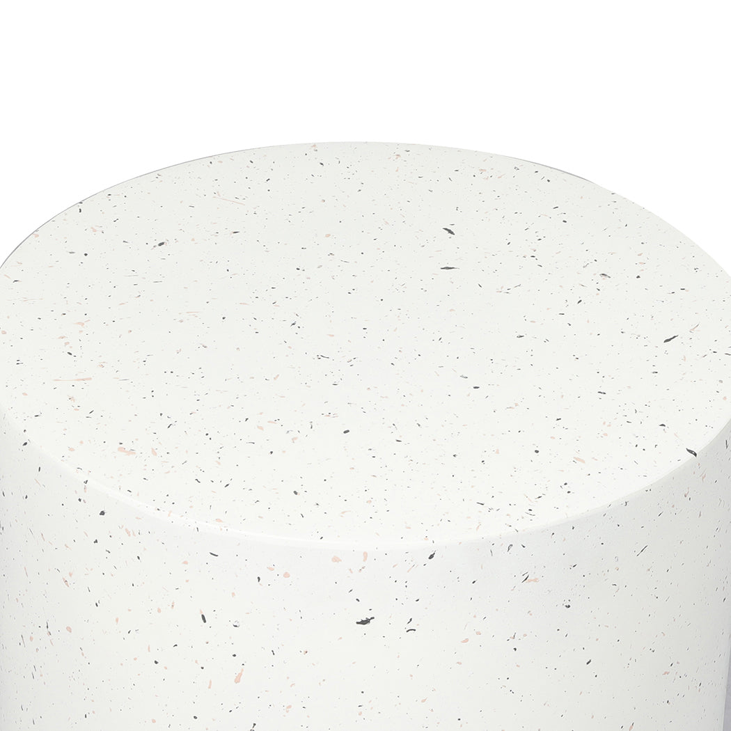 Levede Side Table Terrazzo Round End-1954802995338285061