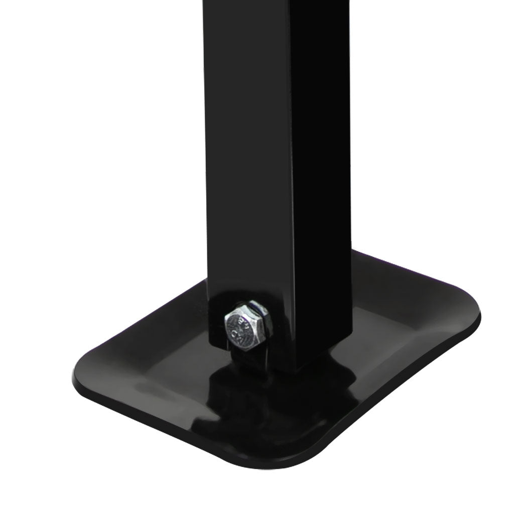 Manan 2X 410mm-545mm Drop Down Corner Black-2006733248994086917