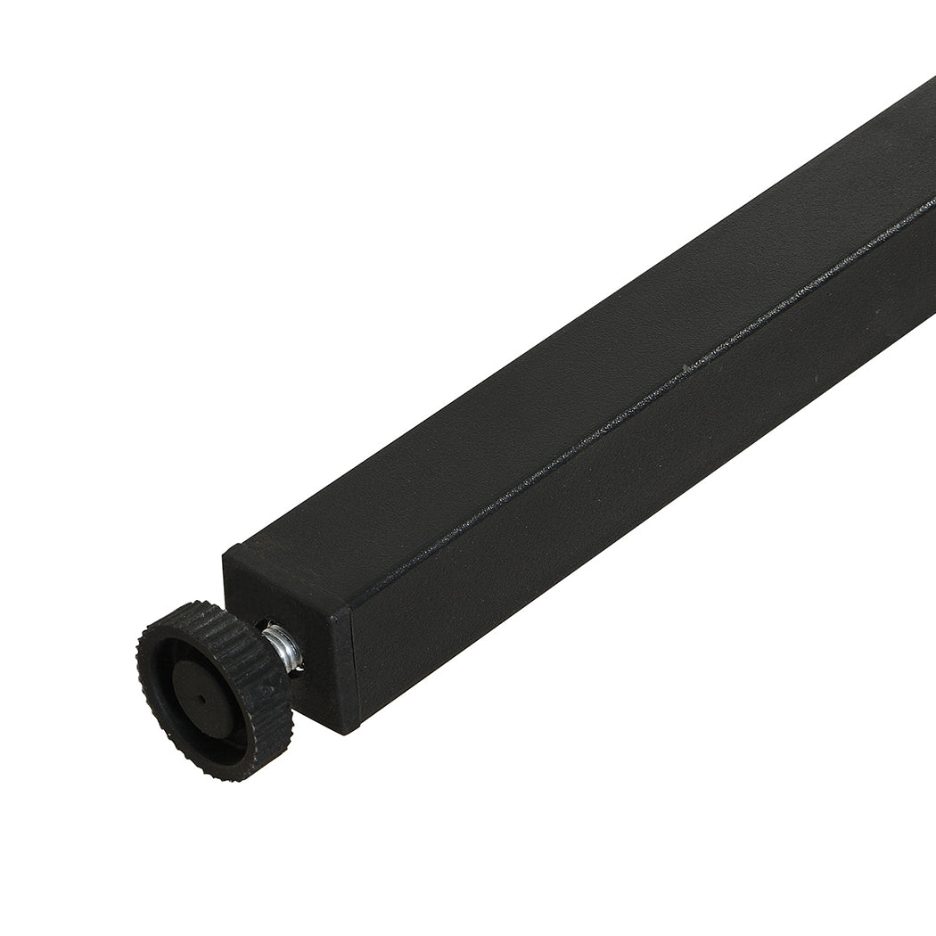 Levede Single Bed Frame Industrial Storage LED Charing-2011971104519884805