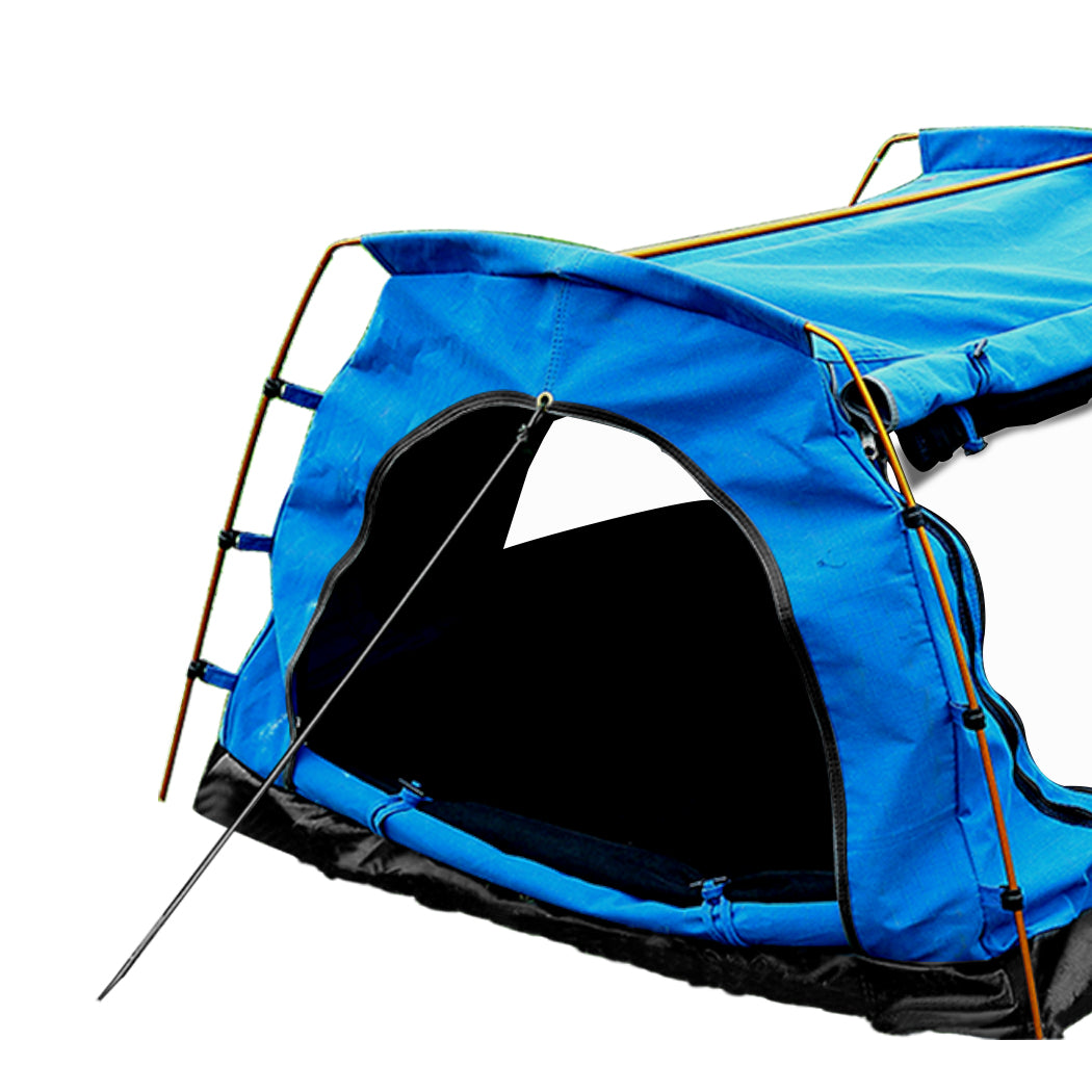 Mountview King Single Swag Camping Swags Blue-2018816907557343237