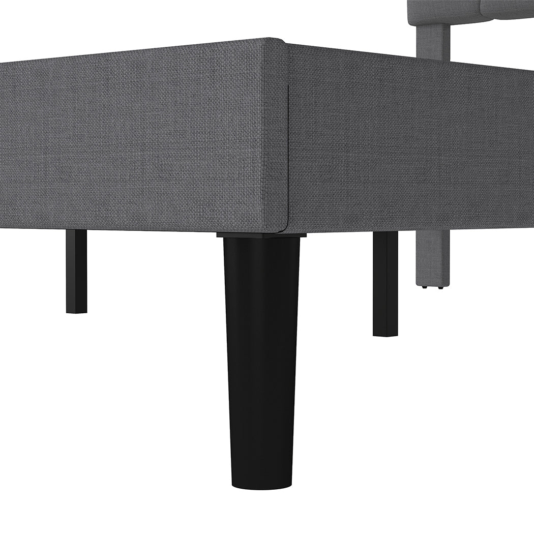 Levede Bed Frame Upholstered Platform Mattress Base Double-2011971105467797509