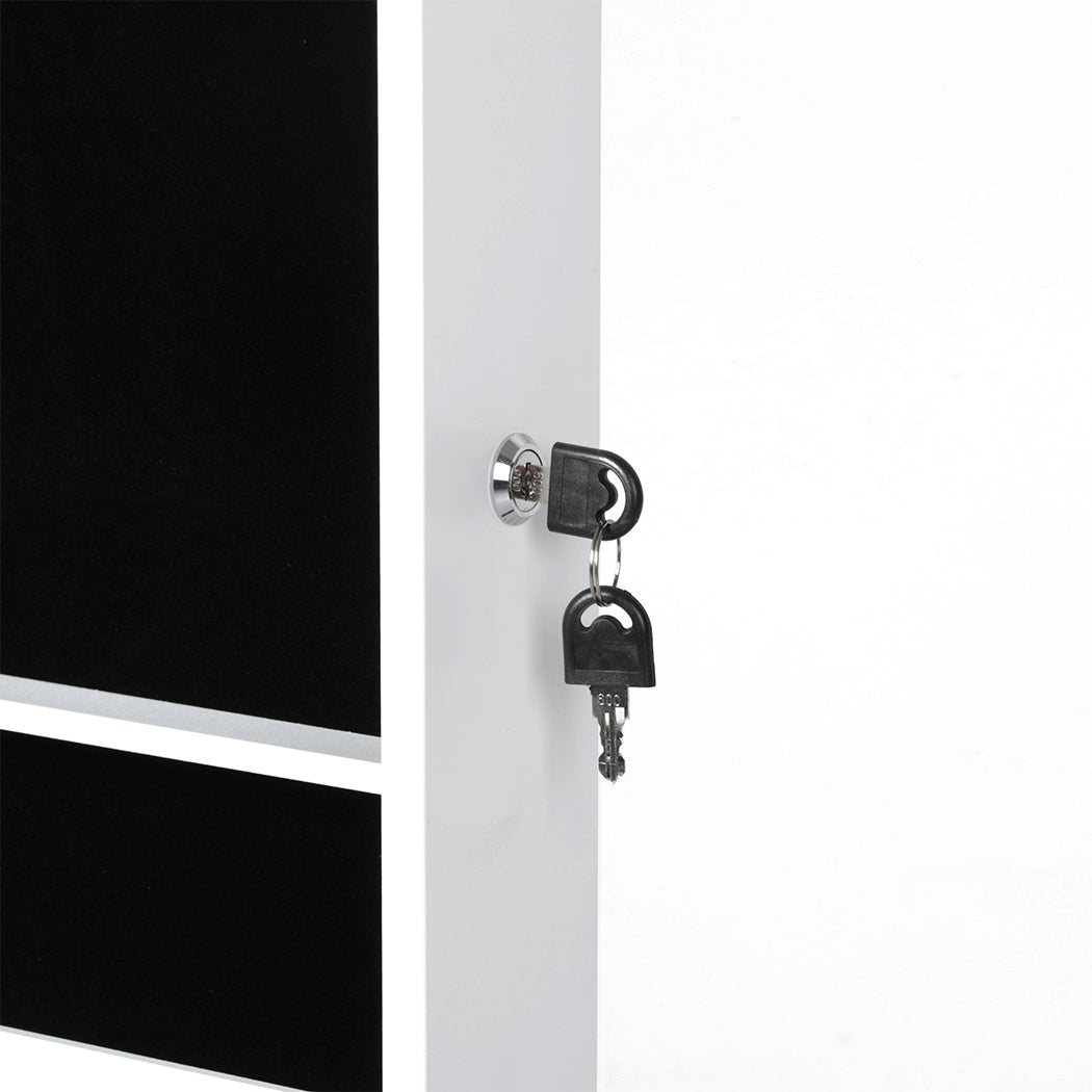 Levede Mirror Jewellery Cabinet Touch-2006733194996617221