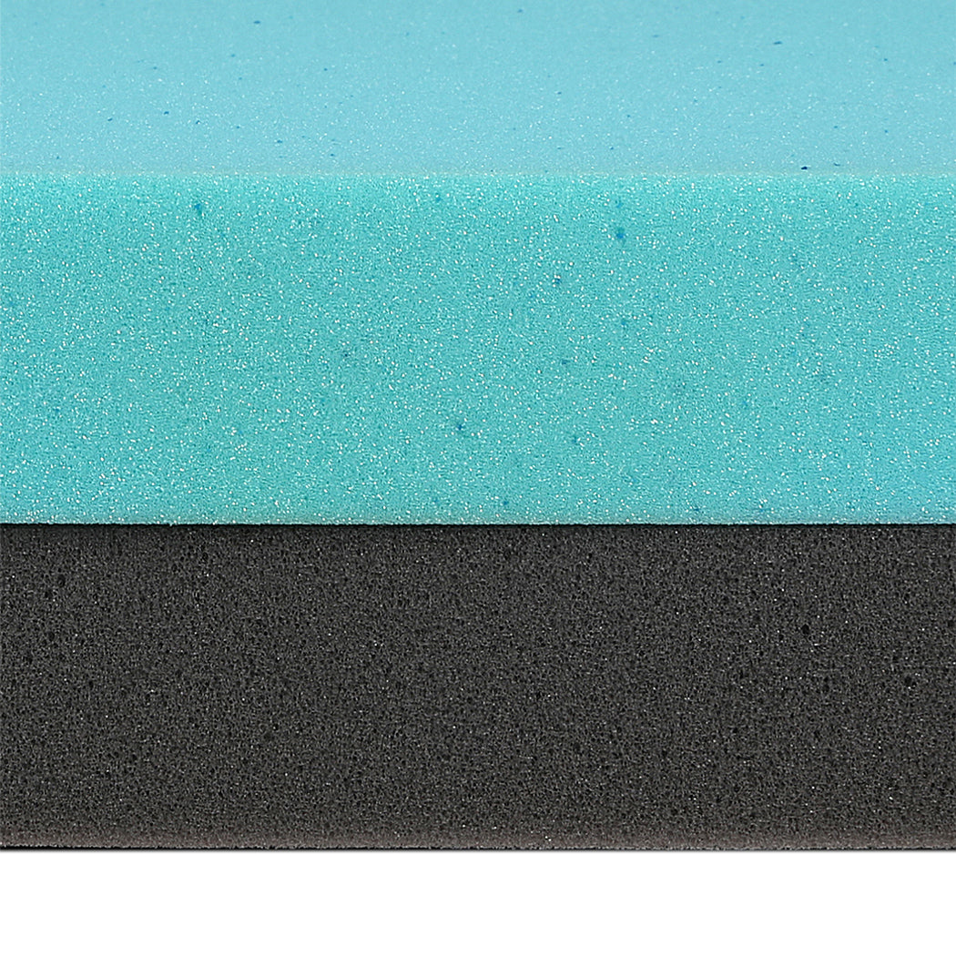 Dreamz Dual-Layer Memory Foam Mattress Topper 10cm-2017004948486754309