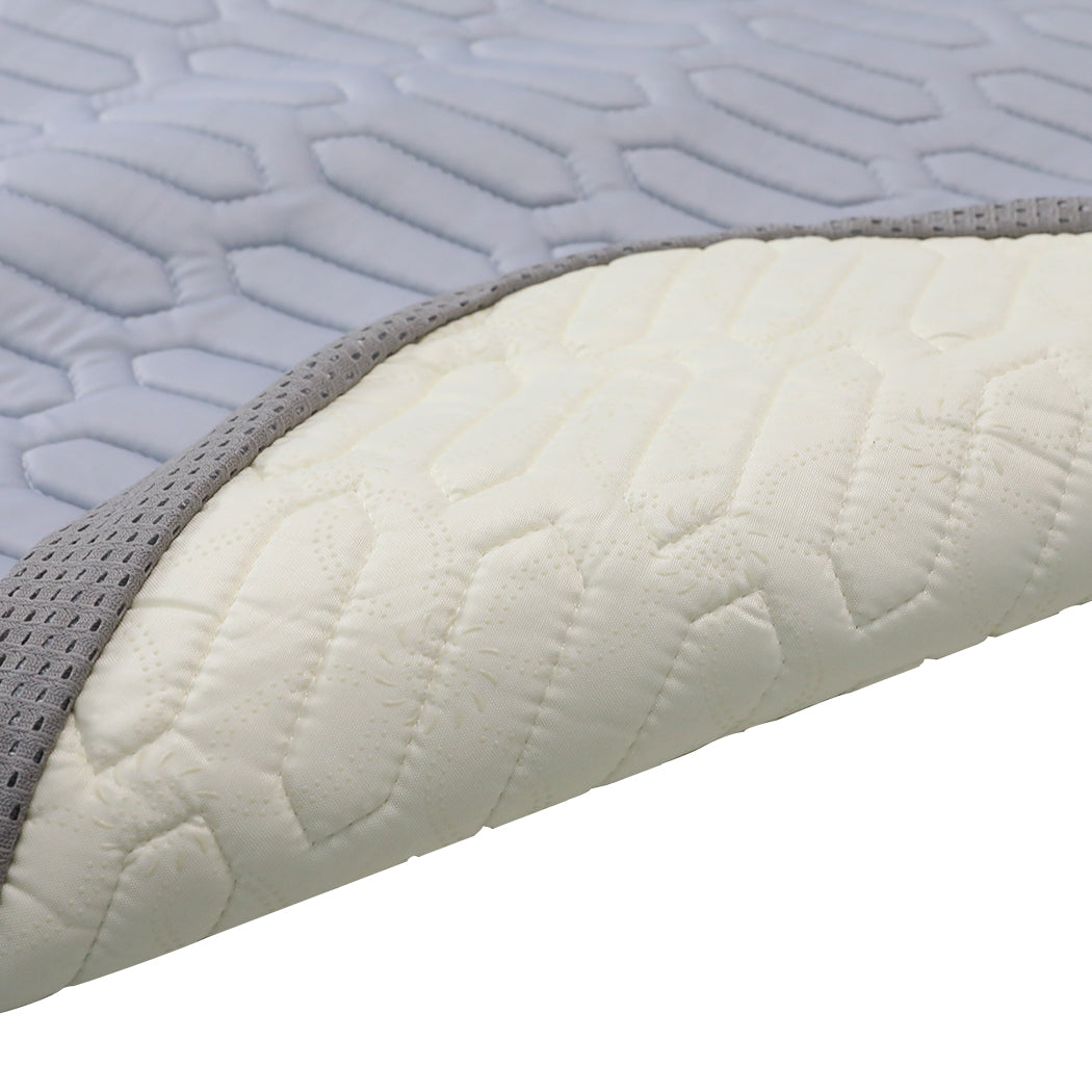 DreamZ Latex Cooling Bed Sheet Set Fitted 2PCS Single-1954802918372806661