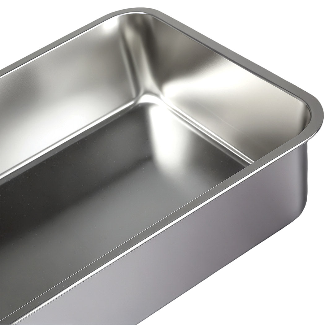 Pawz Stainless Steel Large Enclosed Cat Litter Box-2011971128926539781