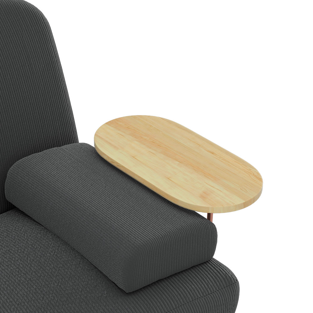 LEVEDE CONVERTIBLE SOFABED WITH USB CHARGE AND SIDE TABLE-2006732844742873093