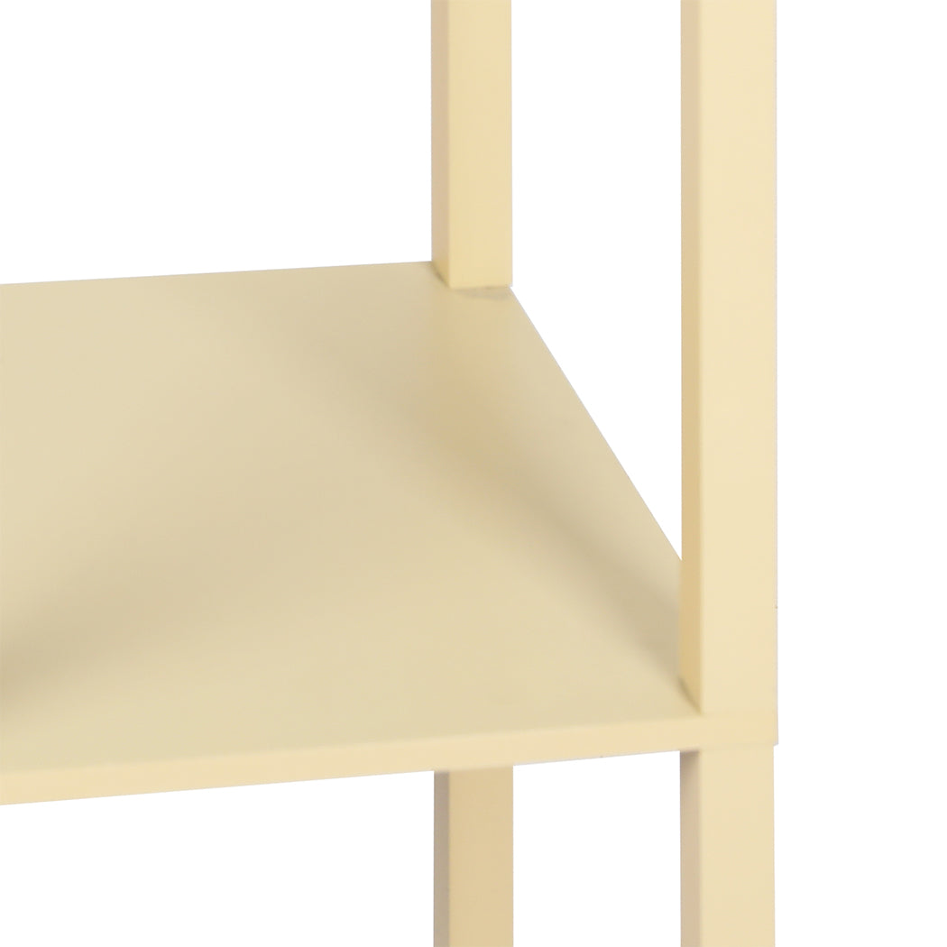 EMITTO Floor Lamp LED Storage Shelf Khaki-2006733078411743237