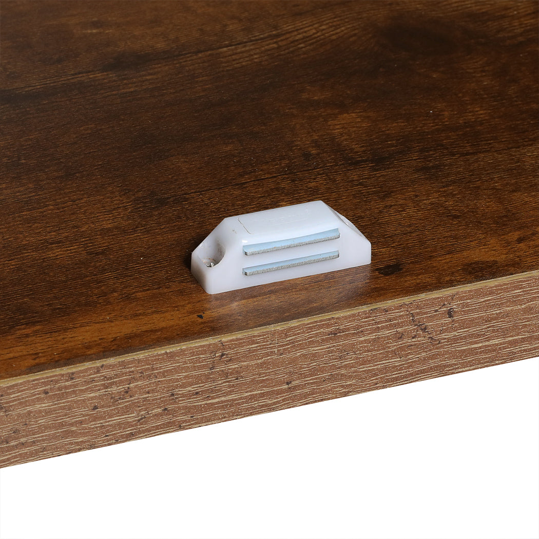 Levede Bar Cabinet Buffet Sideboard Walnut-2018816921222385669