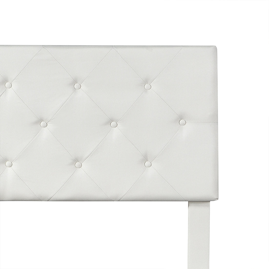 Levede Queen Bed Frame Tufted 4 Drawer-2006733226000912389
