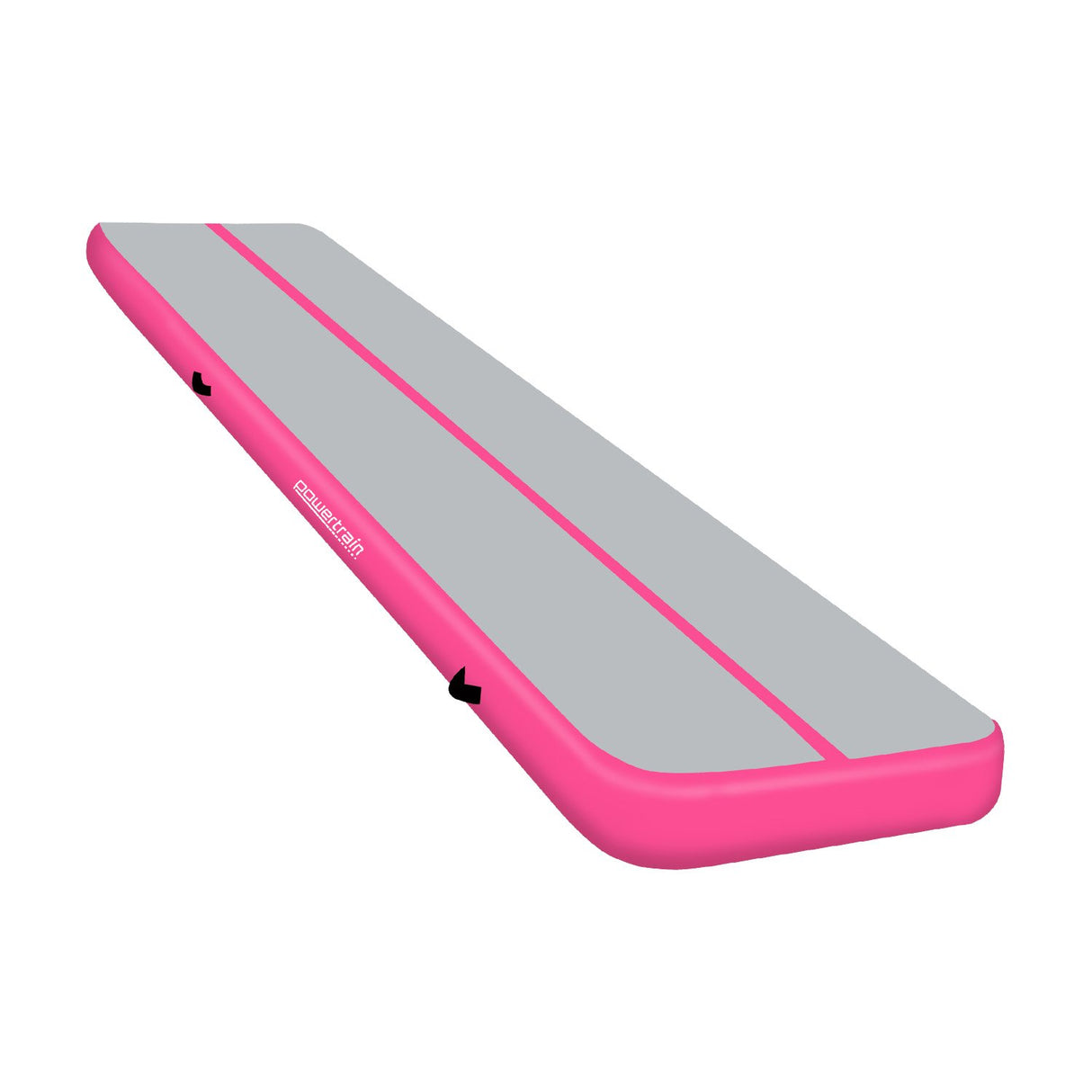 Powertrain 6m x 1m x 20cm Air Track Inflatable Gymnastics Mat - Pink