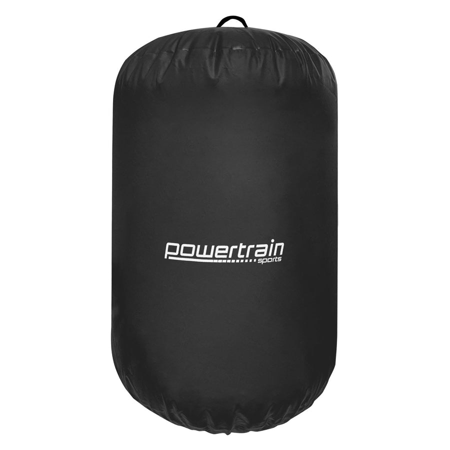 Powertrain Inflatable Air Barrel Exercise Roller 120cm x 75cm - Black