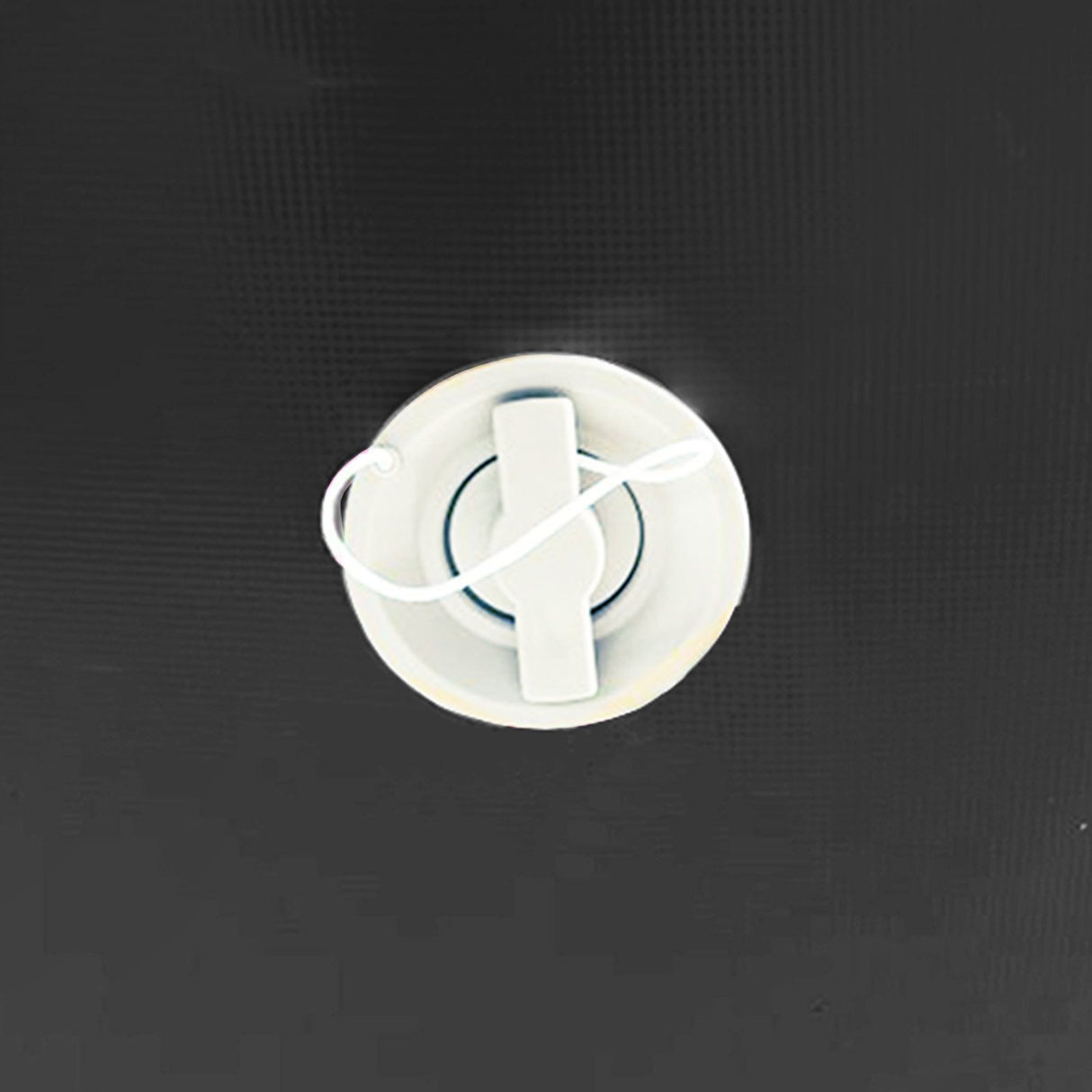 Powertrain Inflatable Air Barrel Exercise Roller 120cm x 75cm - Black