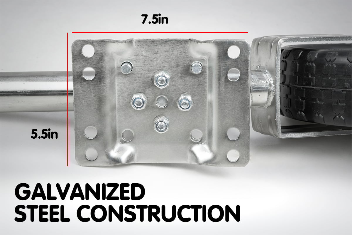 Rigg Swing 10in Jockey Wheel for Trailer Boat Caravan Camper