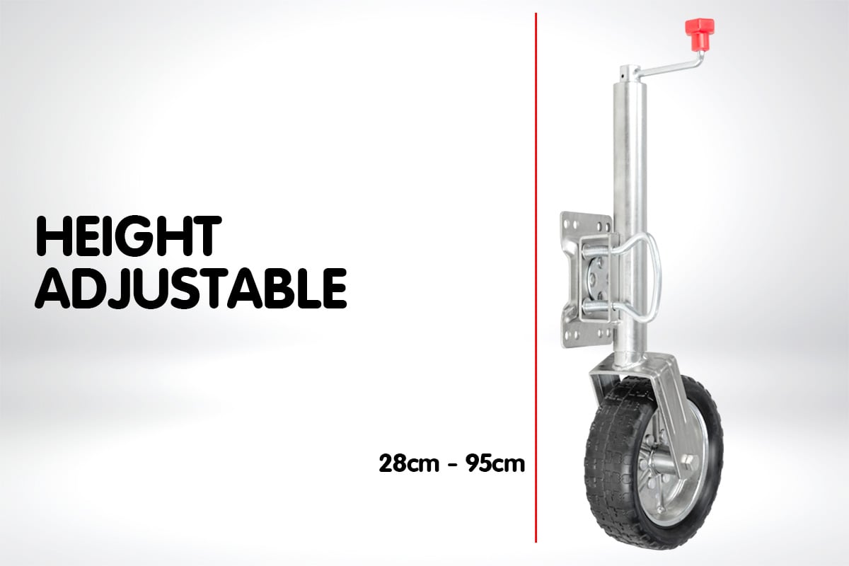 Rigg Swing 10in Jockey Wheel for Trailer Boat Caravan Camper