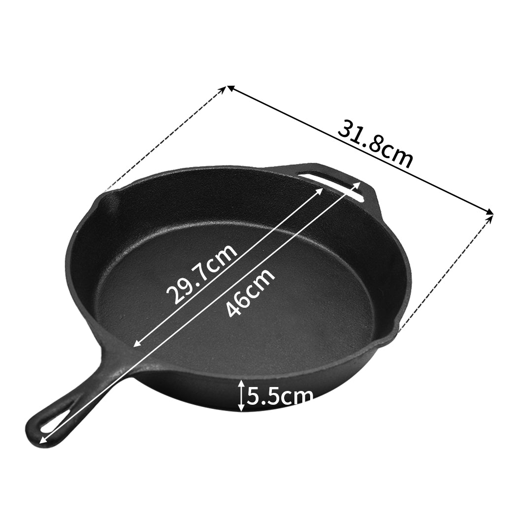 TOQUE Non Stick Frying Pan Cast Iron-2018816677600432130