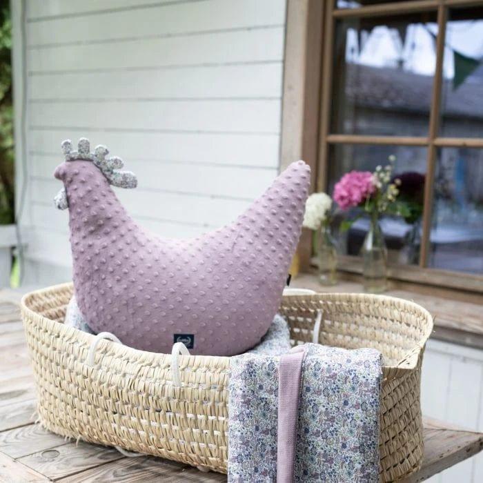 La Millou Dana's Hen Pillow LAVENDER DREAM | French Lavender-2006733450064826369